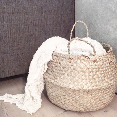 Blanket on a Basket
