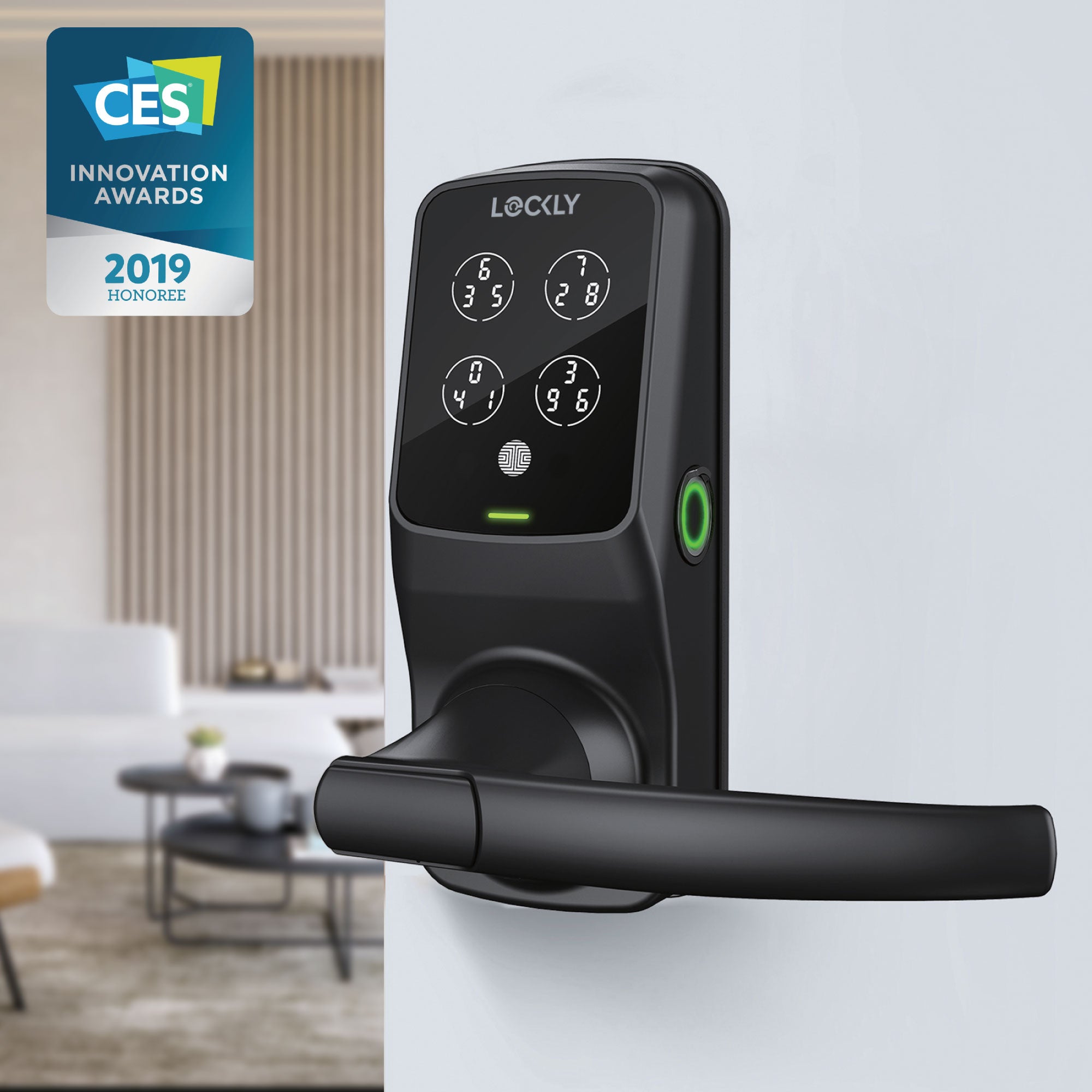 Wi-Fi Enabled Lockly Secure Pro Smart Lock
