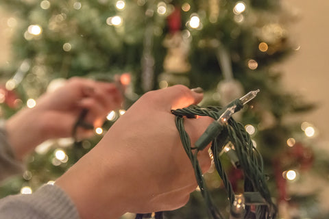 Putting Up the Christmas Lights