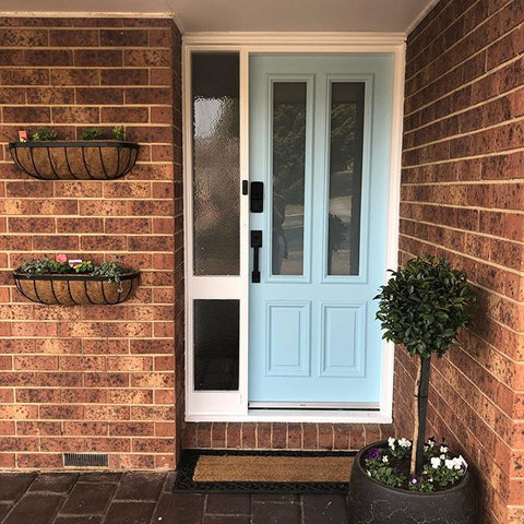 Light Blue Frontdoor Home