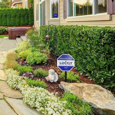 Mini Garden with a Sign of