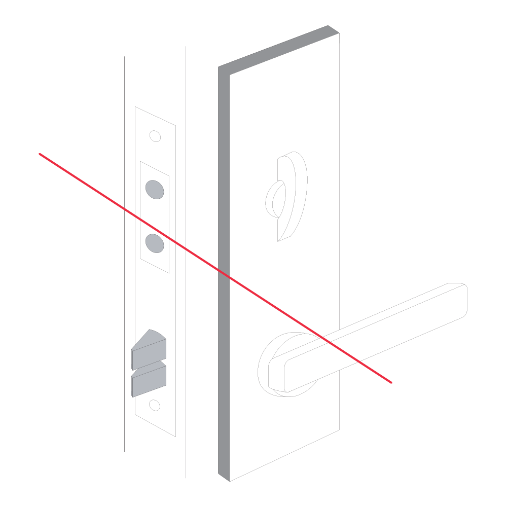 Lockly Retorfit Smart Lock is not compatible with Mortise Lock