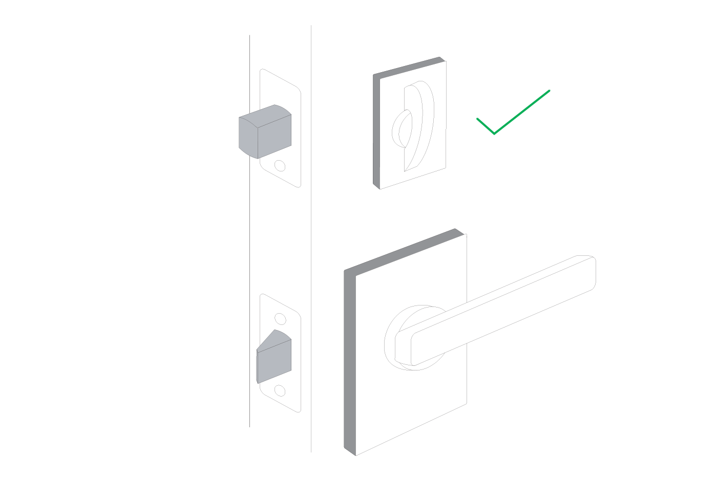 Lockly Retorfit Smart Lock is compatible with Single Cylinder